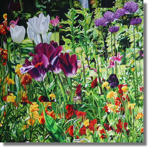 Tim&rsquo;s Garden
oil on canvas
71 x 71 cm